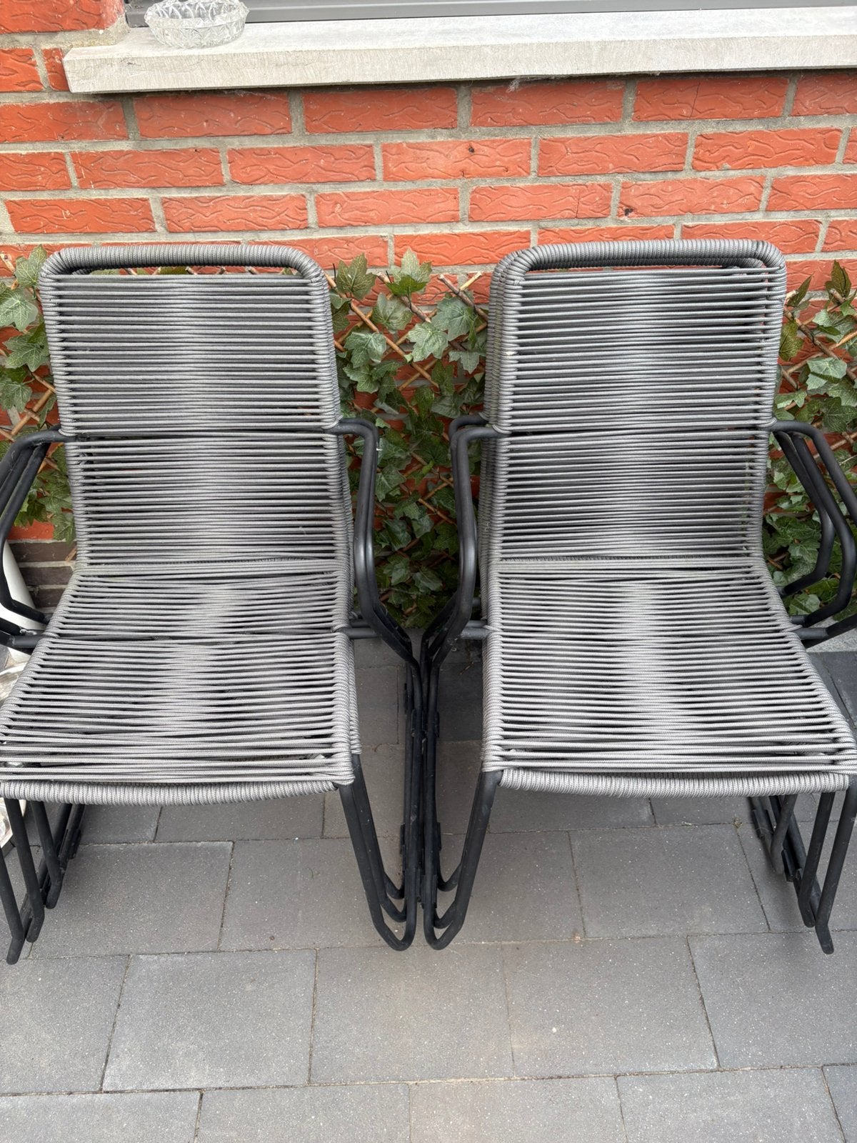 chaises de jardin modernes, Jardin & Terrasse, Chaises de jardin, Comme neuf, Enlèvement