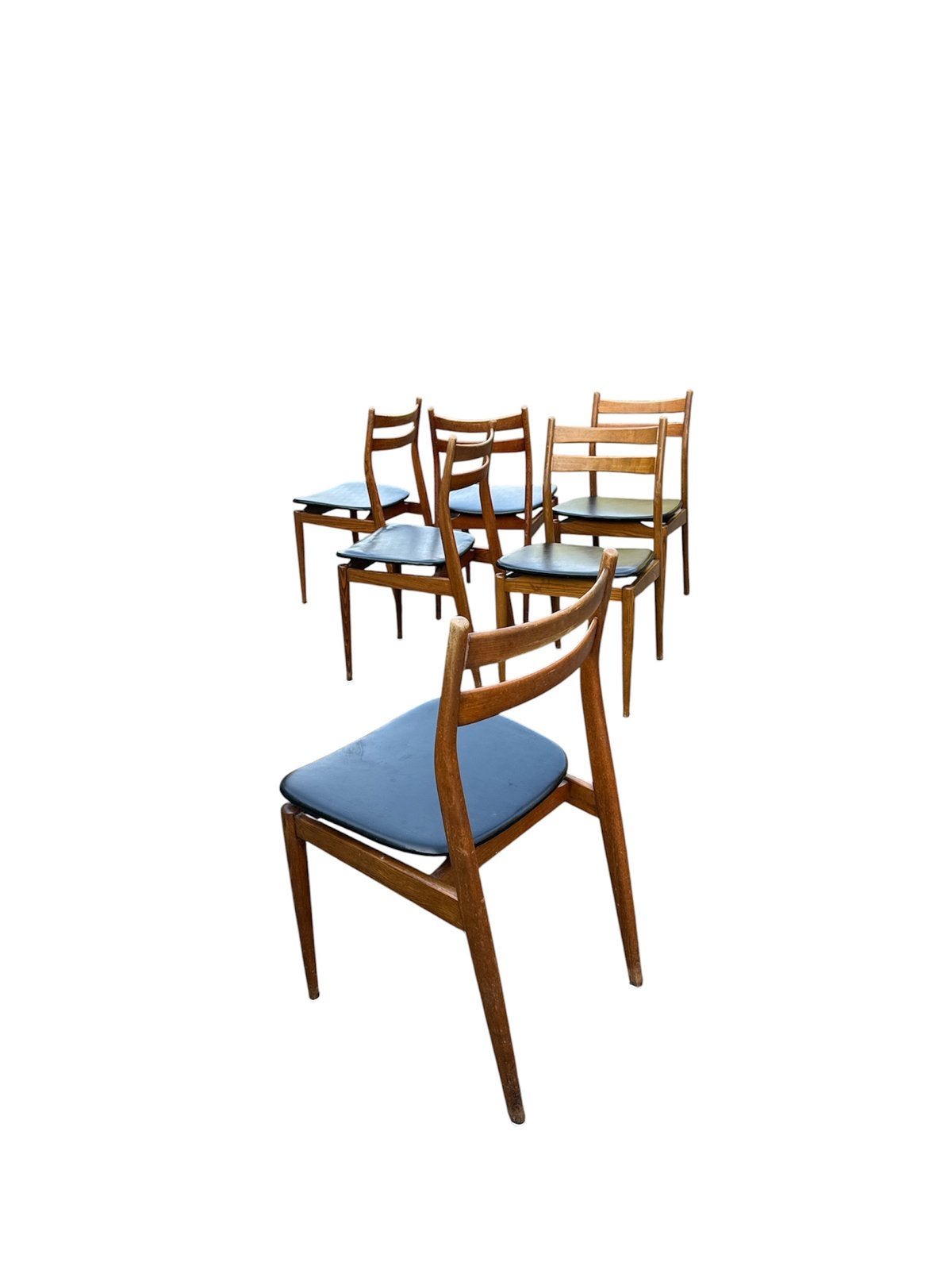 ensemble de 6 chaises modernes du milieu du siècle, Envoi, Comme neuf