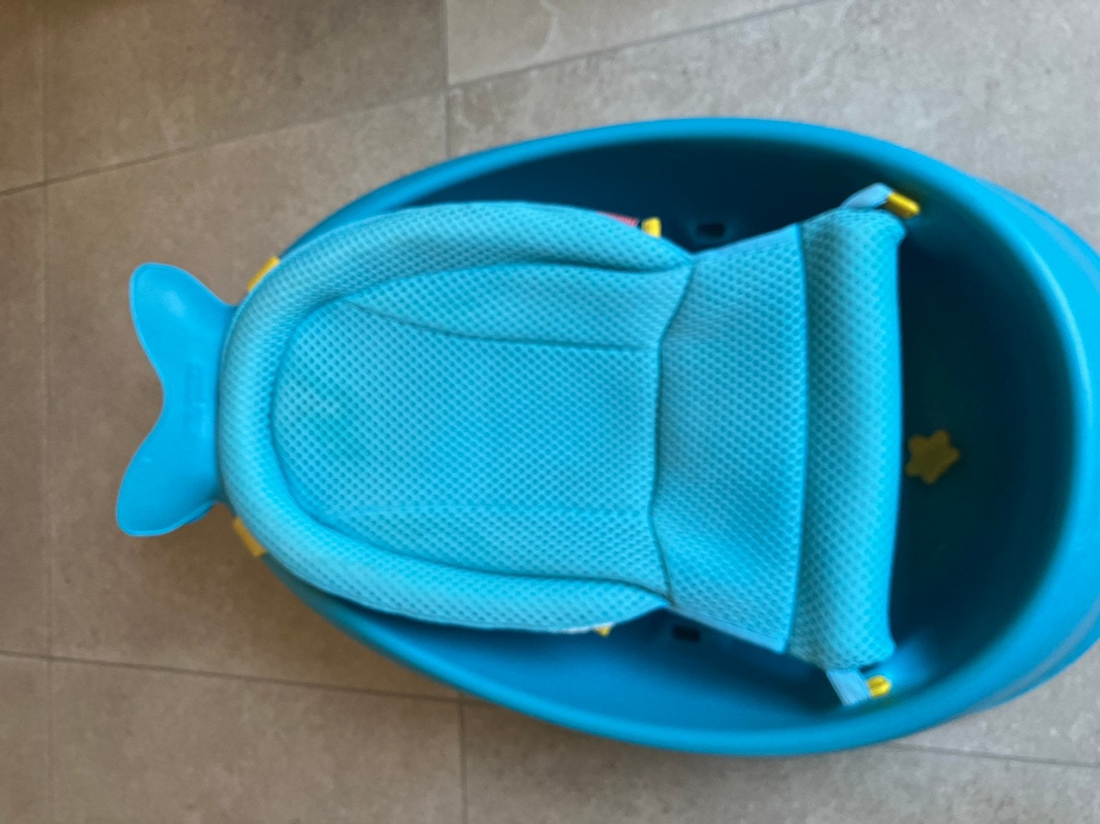 Skiphop babybadje, Kinderen en Baby's, Gebruikt, Badje, Standaard, Ophalen