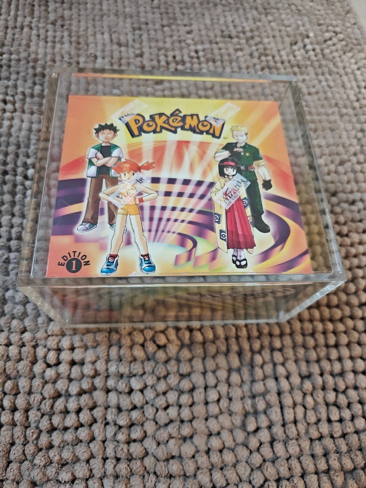 Pokémon gym heroes booster box 1st edition, Enlèvement, Neuf, Booster box, Foil