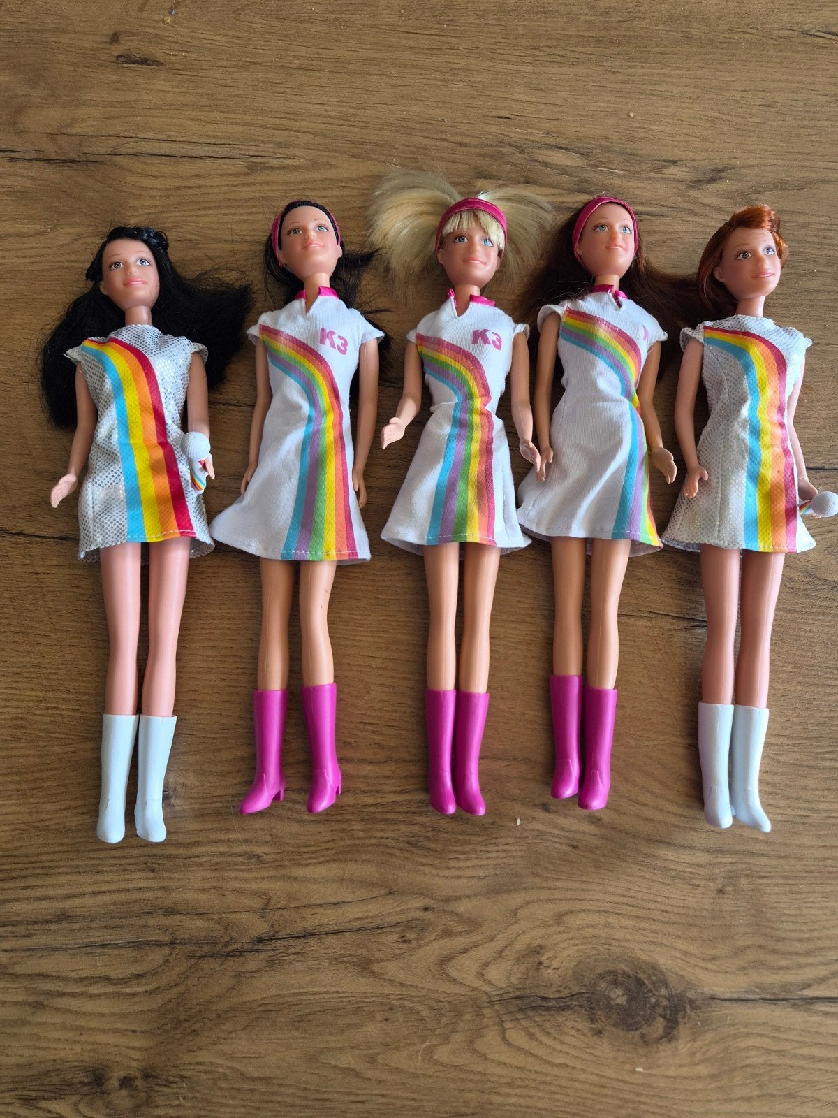 5 originele K3 barbiepoppen, Ophalen of Verzenden