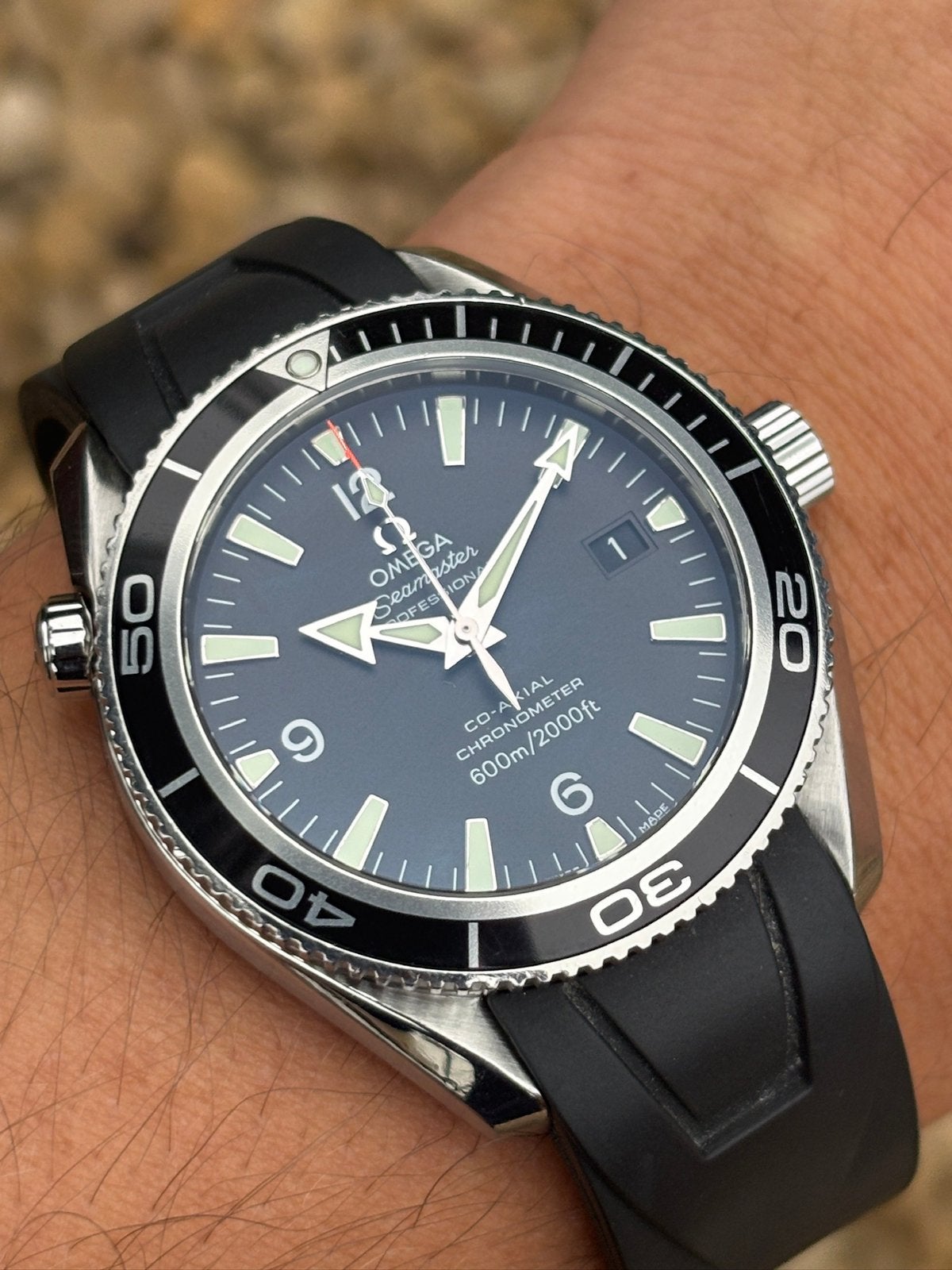 Omega Planet Ocean, Handtassen en Accessoires, Ophalen of Verzenden, Zo goed als nieuw, Omega