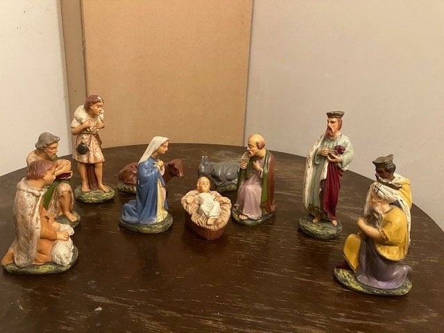Kerststal, Ophalen, Gebruikt