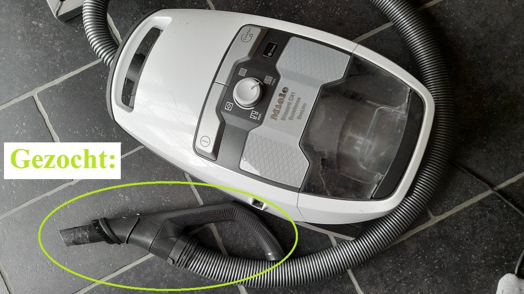 GEZOCHT handgreep voor stofzuiger Miele Blizzard CX1, Enlèvement ou Envoi, Comme neuf, Miele