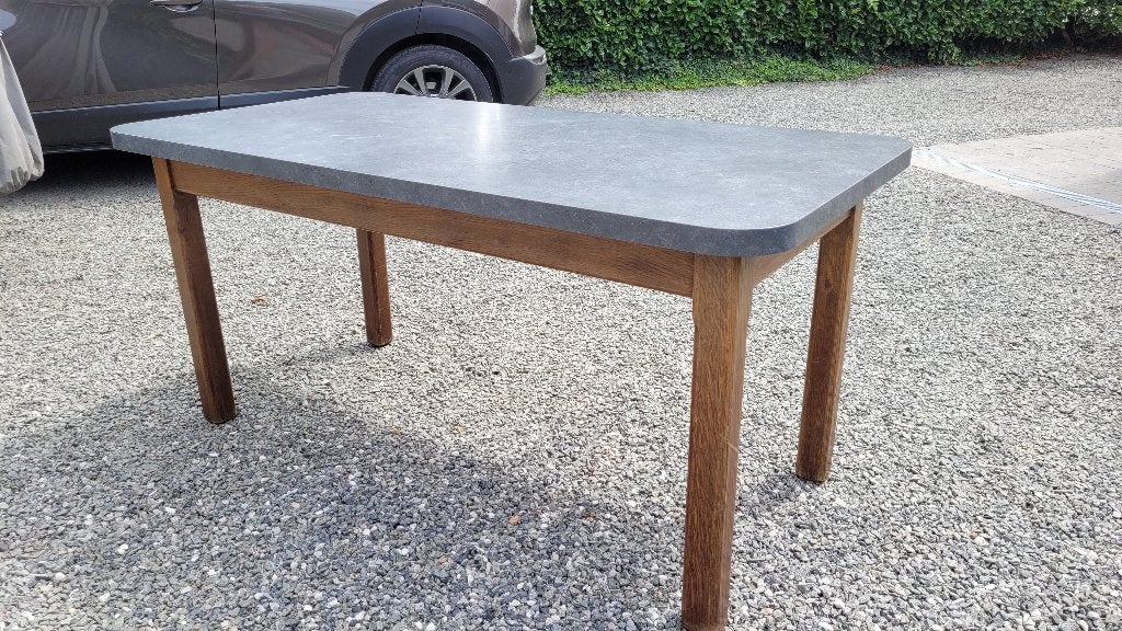 keukentafel 160x80 cm, Ophalen, Gebruikt, 50 tot 100 cm, Overige materialen