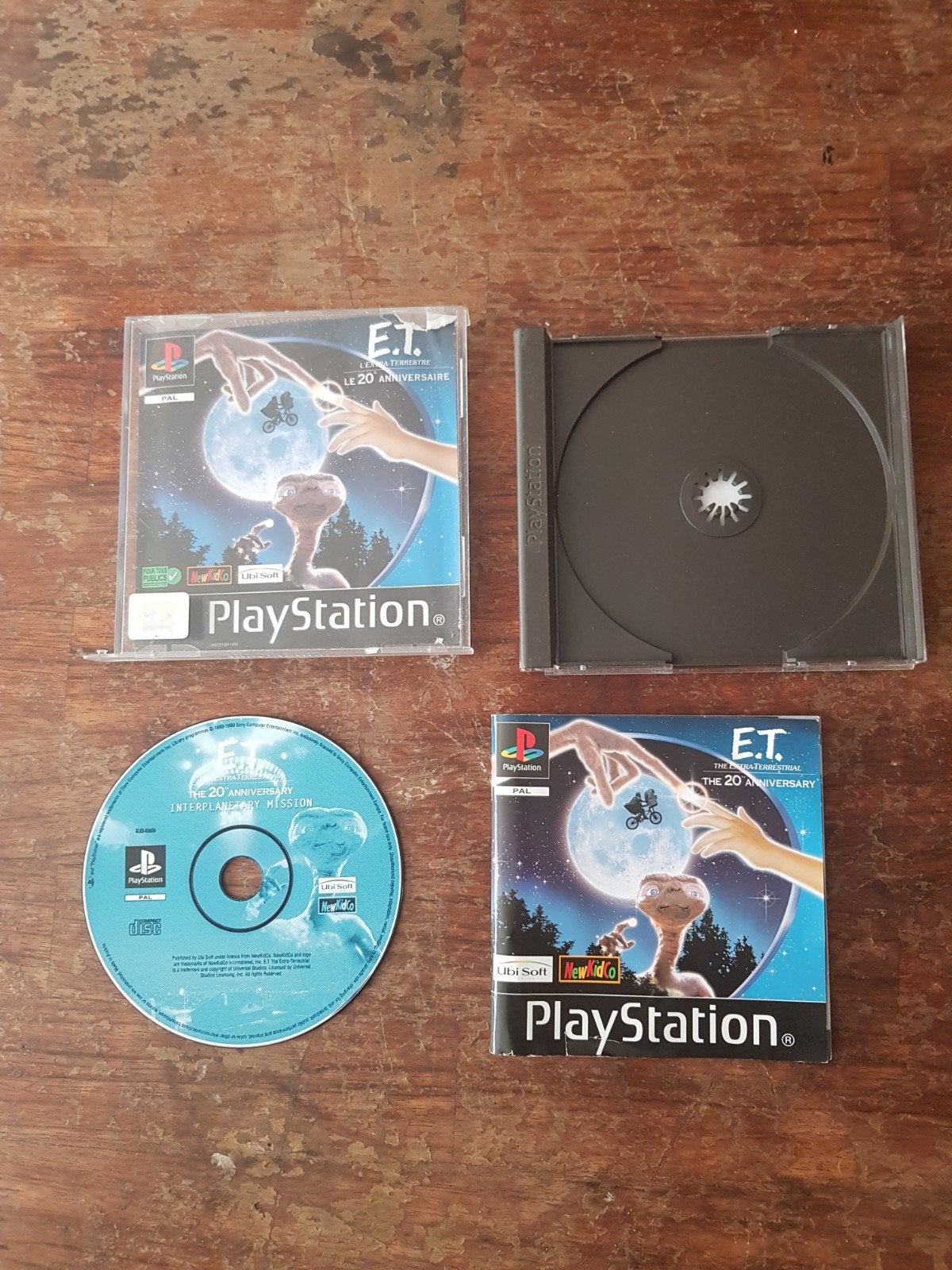 E t, Games en Spelcomputers, Games | Sony PlayStation 1, Verzenden