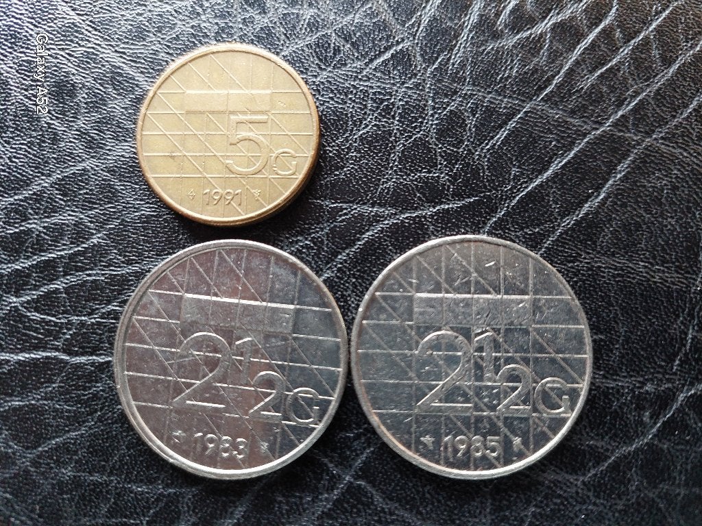 set van 43 oudere Nederlandse munten: gulden, cent, Ophalen of Verzenden, Overige landen, Setje