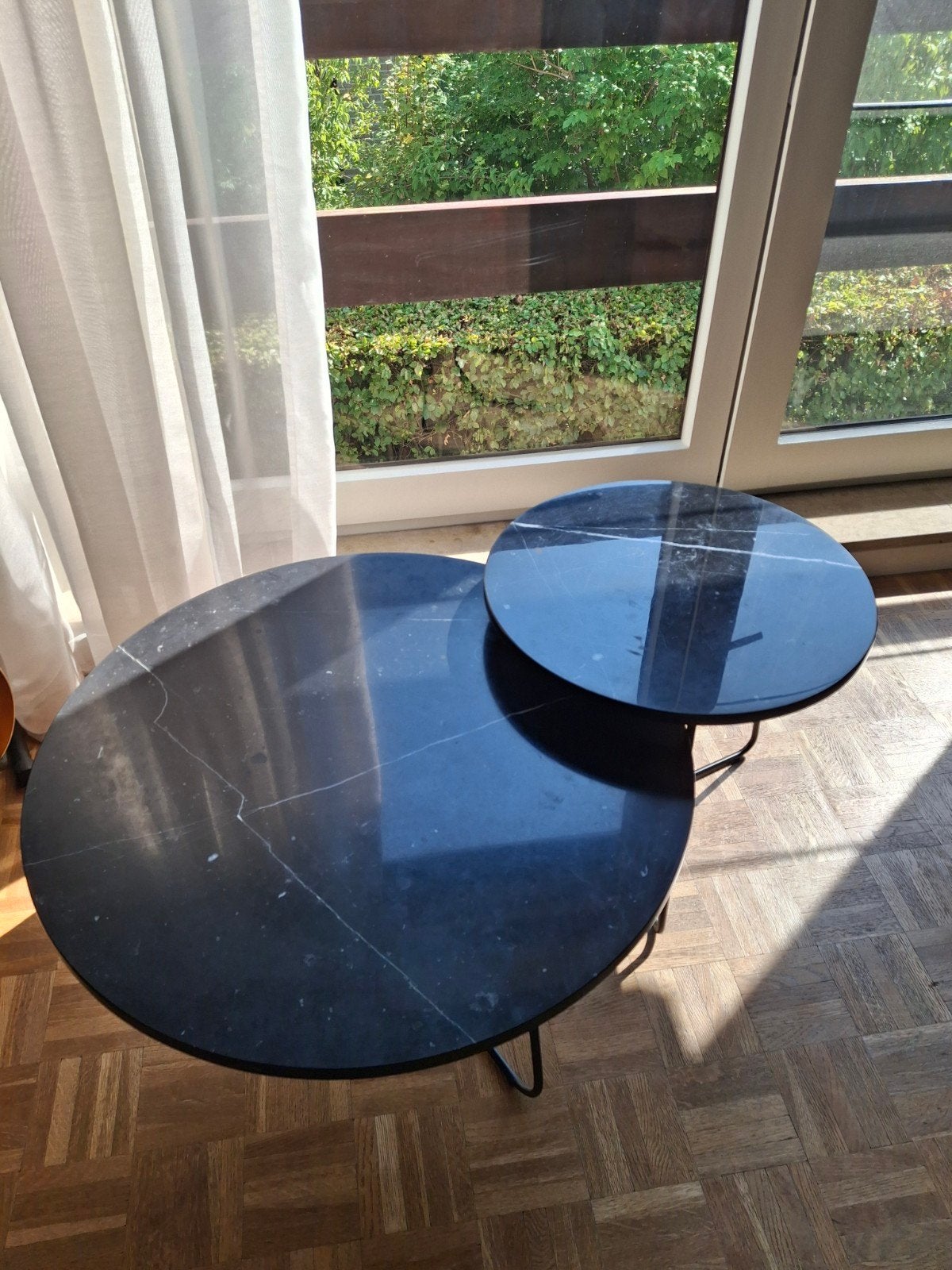 marmeren set bijzet of salonttafel, Ophalen
