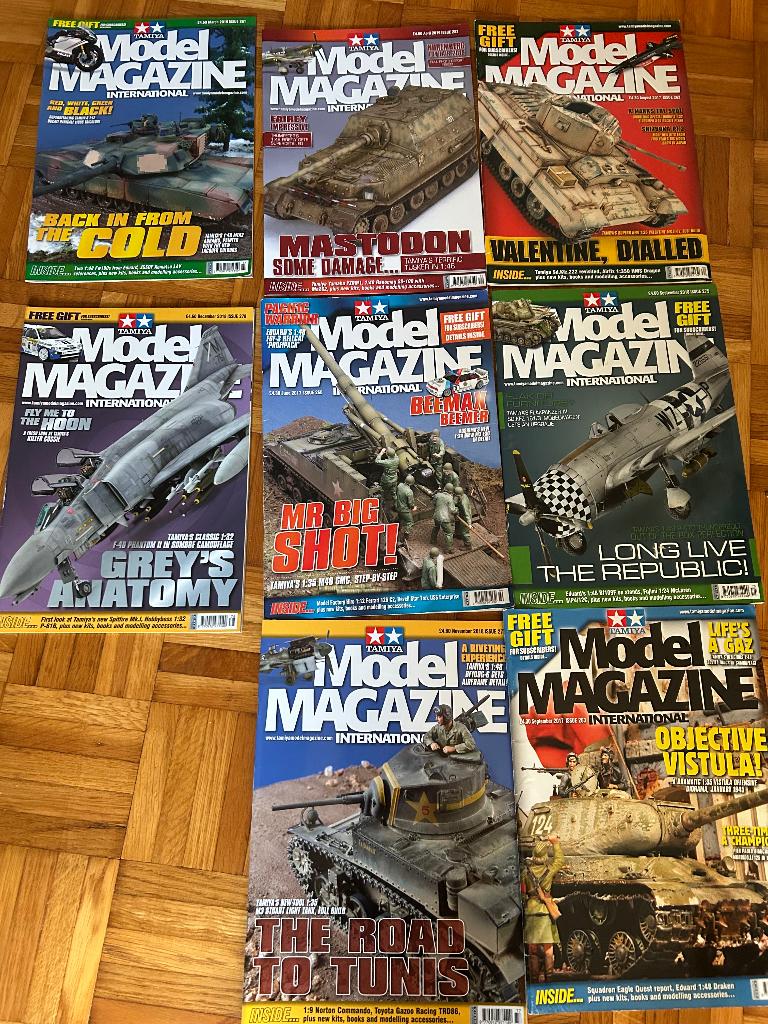 Magazines de modélisme Tamiya, Envoi, Comme neuf