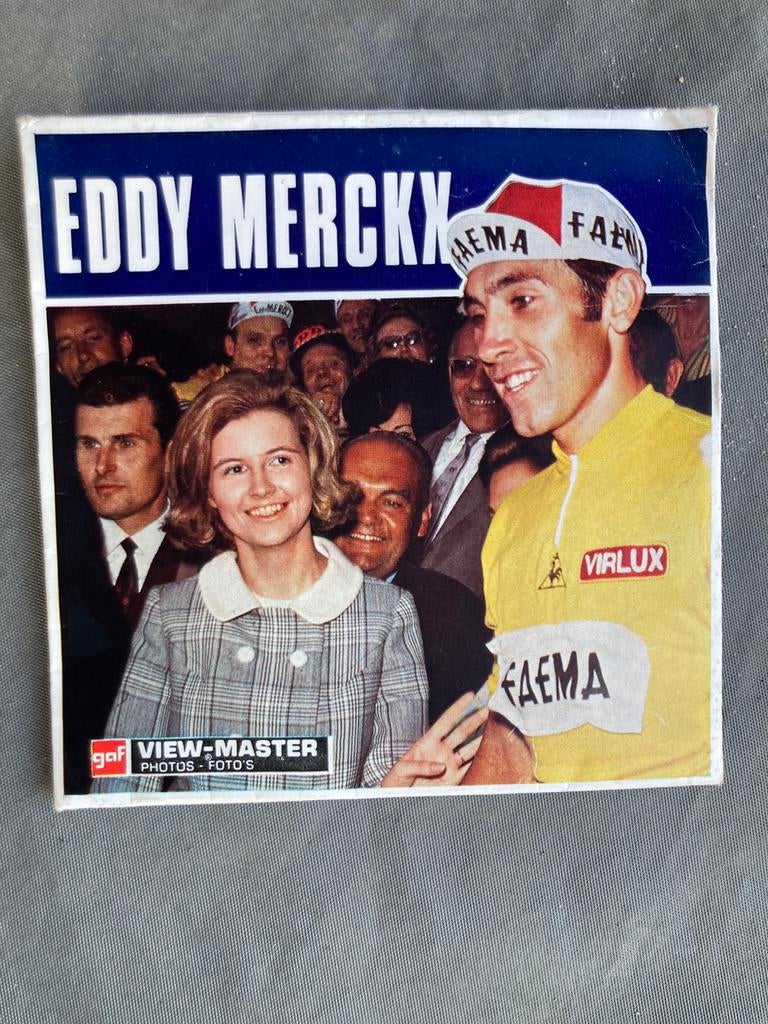 EDDY MERCKX view master 1969, Sports & Fitness, Cyclisme, Enlèvement ou Envoi, Comme neuf
