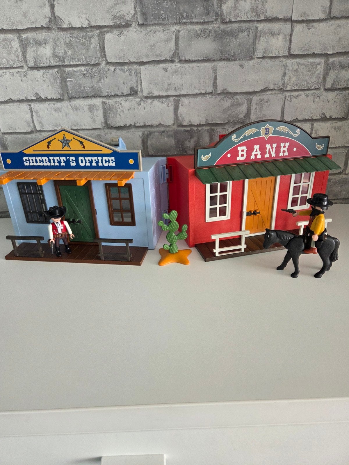playmobil meeneem cowboy's, Enlèvement ou Envoi