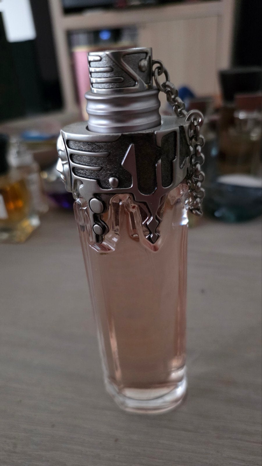 thierry mugler womanity eau de parfum 80 ml, Antiek en Kunst, Ophalen of Verzenden