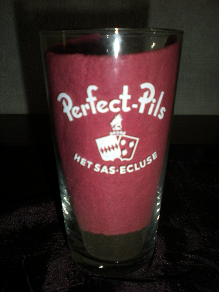 Perfect Pils - het sas Boortmeerbeek, Ophalen of Verzenden, Zo goed als nieuw, Glas of Glazen