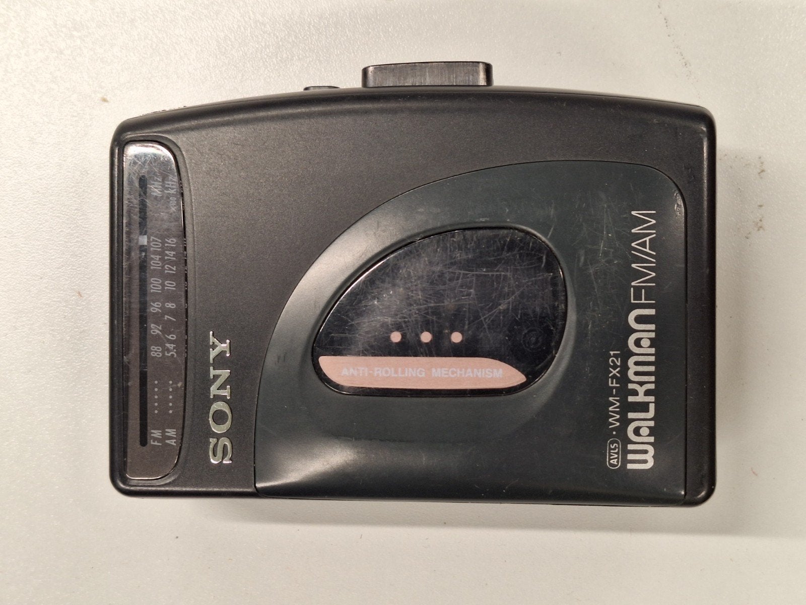 Sony Walkman WM-FX21 uit 1992, Enlèvement, Walkman ou Baladeur