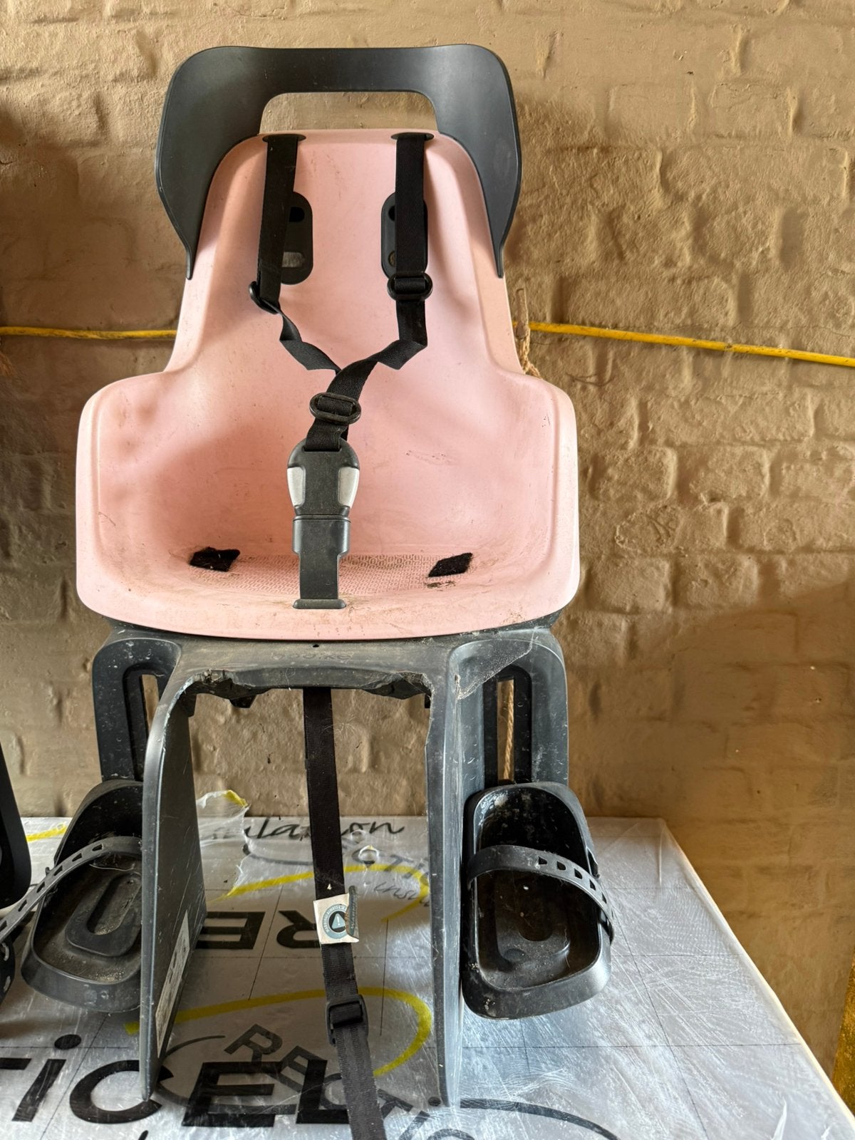 Fiets stoeltje bo bike, Ophalen, Gebruikt, Achterzitje