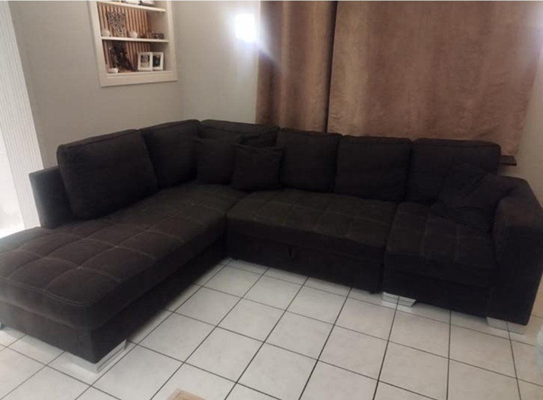 Hele goeie hoek zetel te koop weg wegens te klein, Ophalen