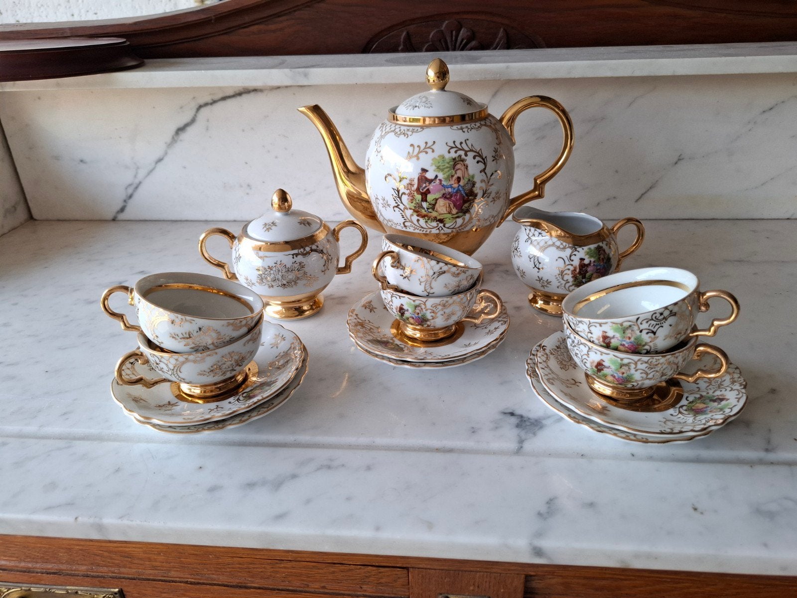 koffieset, Antiek en Kunst, Ophalen
