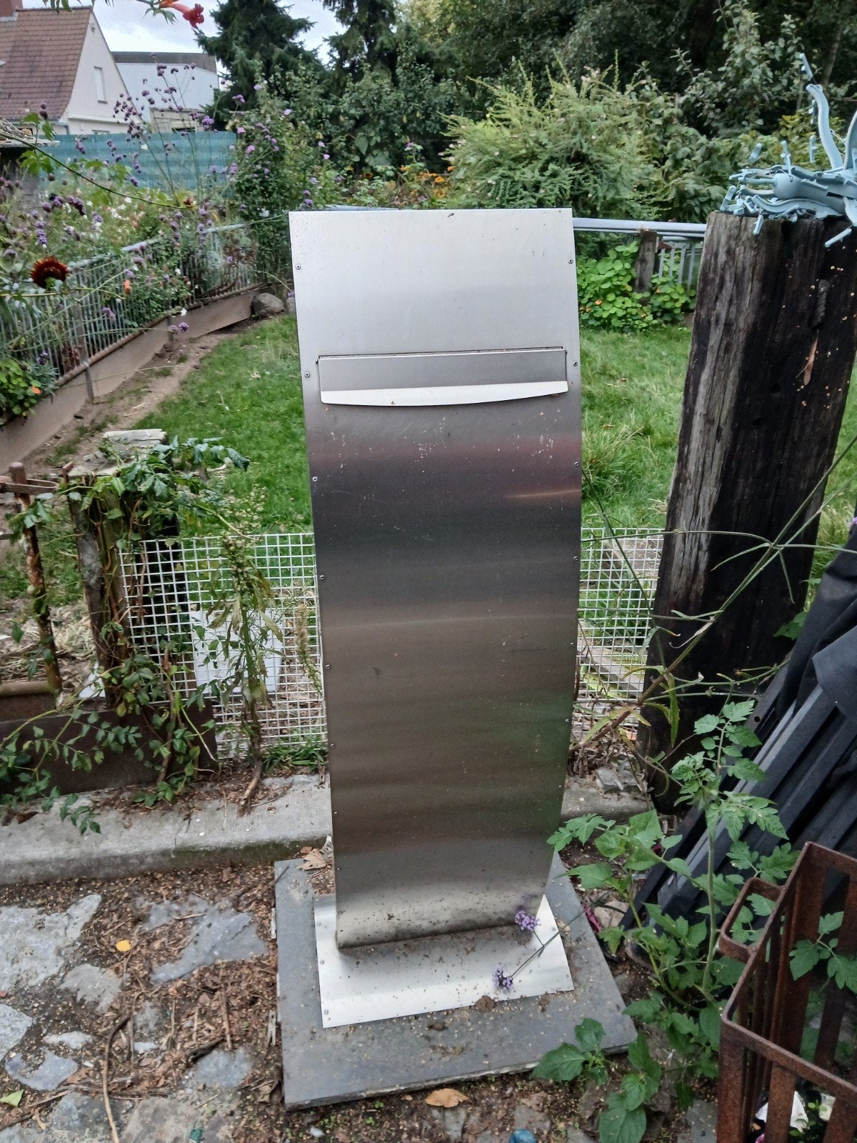 inox brievenbus, Tuin en Terras, Ophalen, Inox