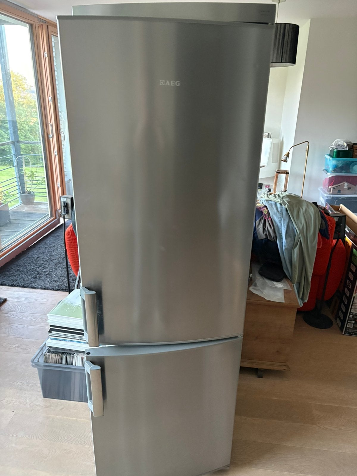 Frigo AEG Santo Nofrost - pour pieces, Enlèvement, Ne fonctionne pas, 60 cm ou plus, 160 cm ou plus