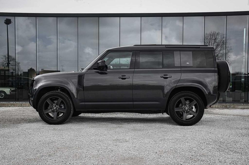Land Rover Defender 3.0 D D200 Panoraama Towbar DriverAssist, Autos, Cuir, Argent ou Gris, Achat, 2436 kg