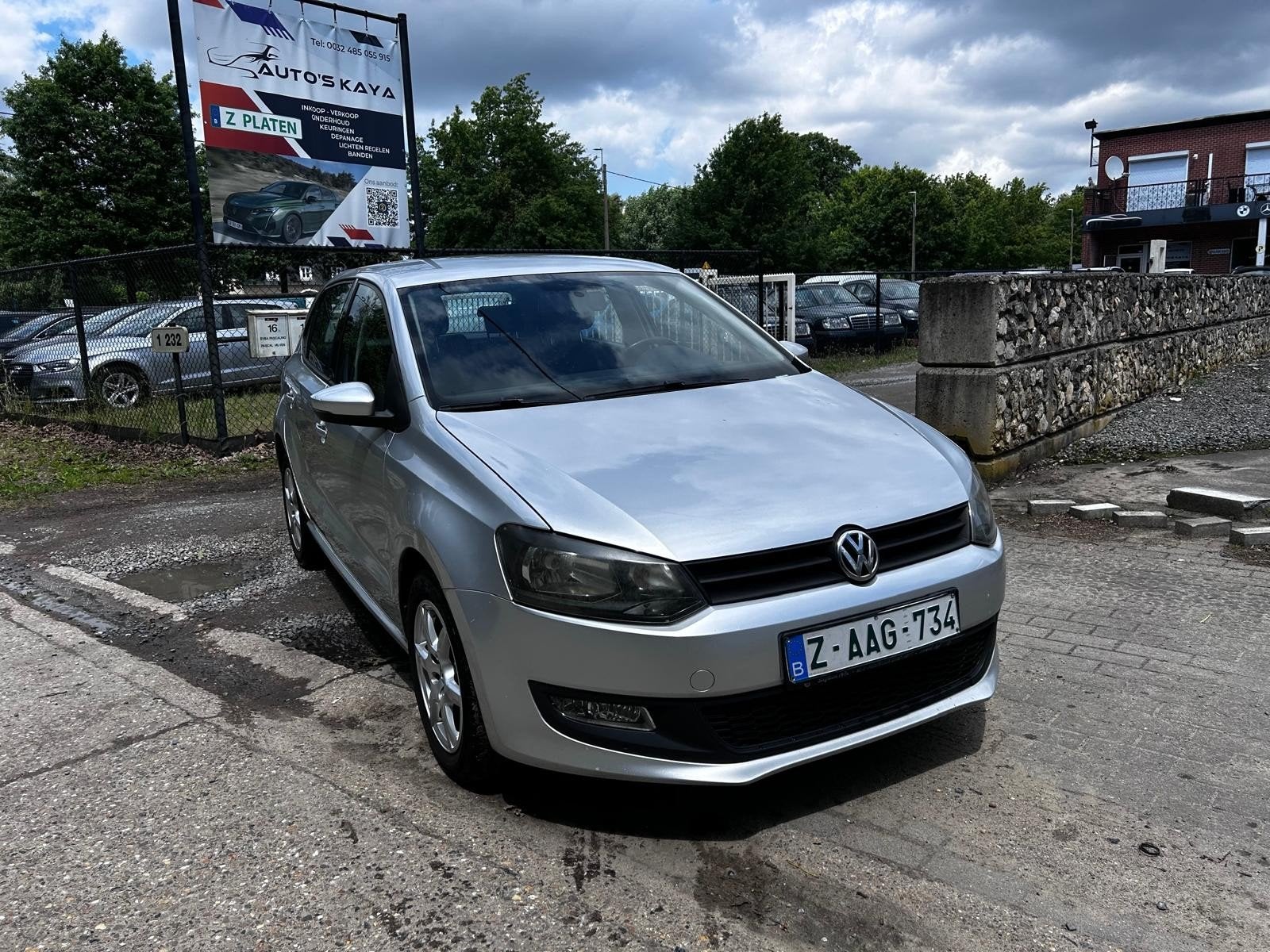 Vw polo 1.4 benzine bij 2011 met 229000 km, Auto's, Voorwielaandrijving, 4 deurs, Stof, 4 cilinders