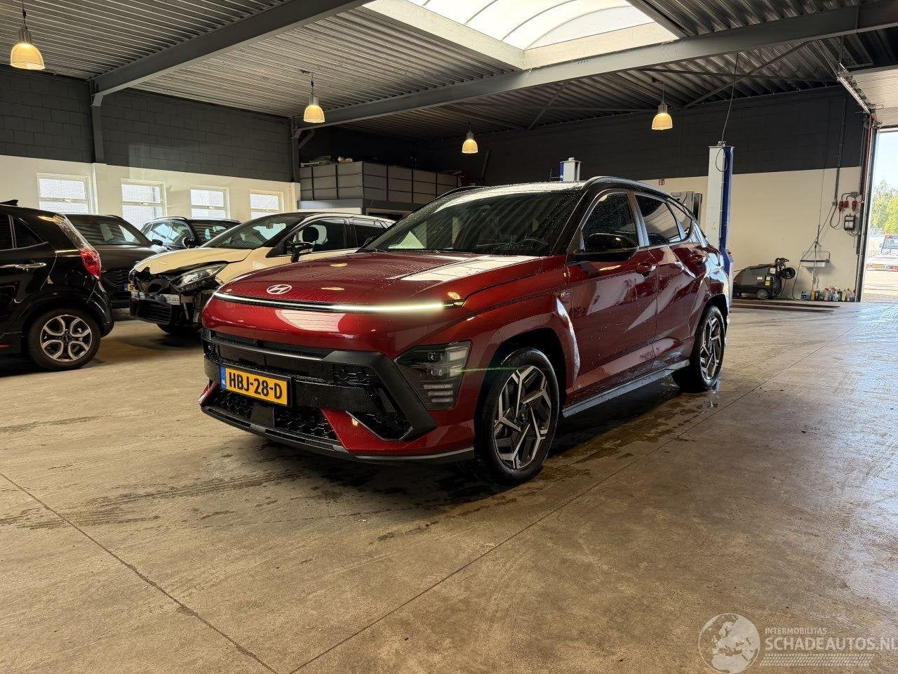 Hyundai KONA 1.6 GDi N-Line 23.000 KM NAP! (automatique), Autos : Divers, Rouge, Hyundai Motor Deutschland GmbH, Automatique, Kaiserleipromenade 5 ,63067, Offenbach am Main, Deutschland