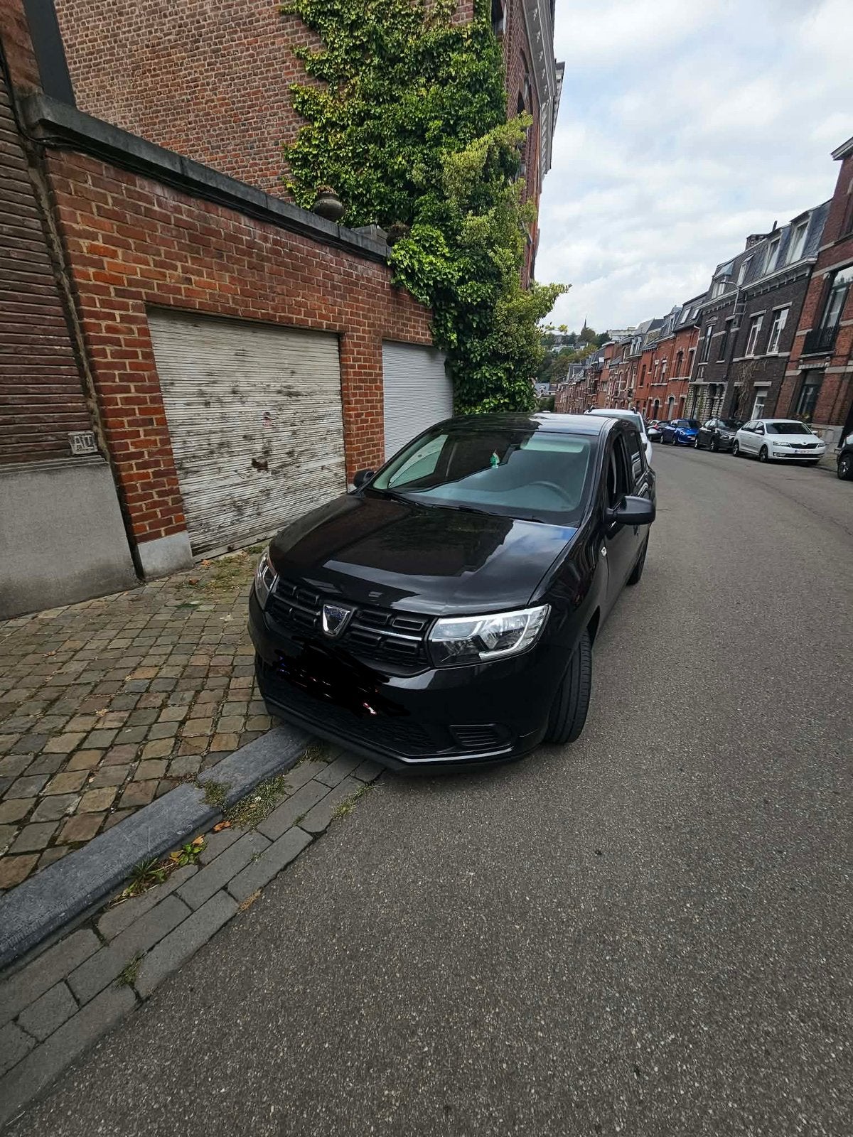 Dacia sandero, Voorwielaandrijving, Stof, Zwart, Bedrijf