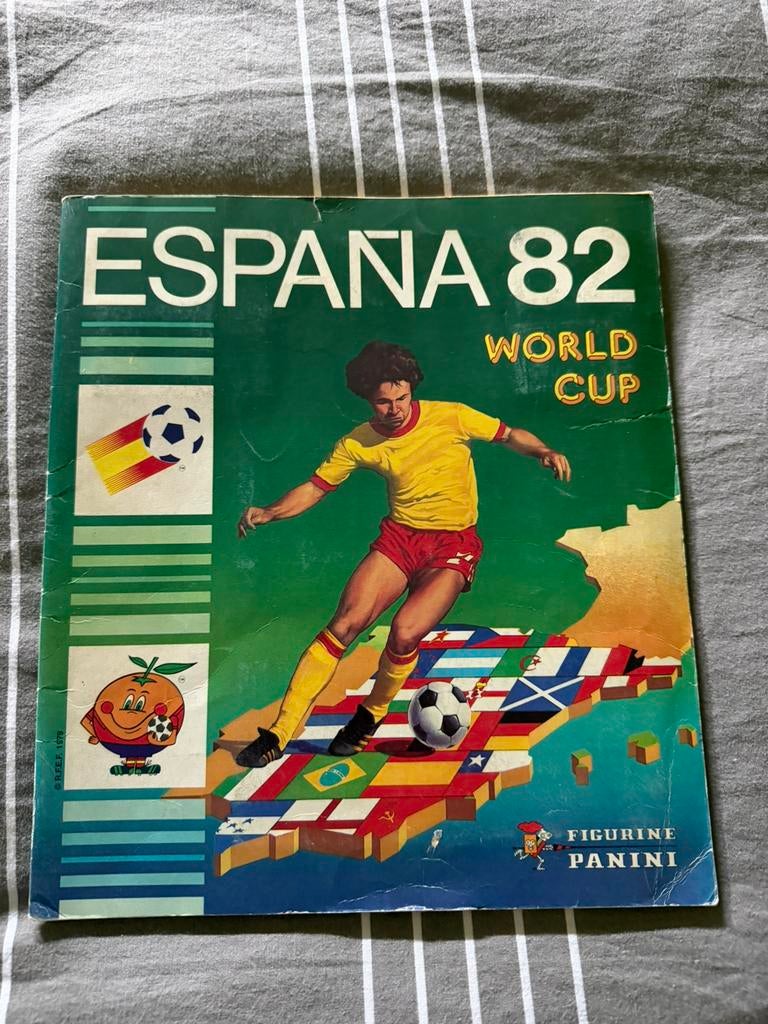 Panini wk espania 82, Verzamelen, Ophalen of Verzenden, Gebruikt