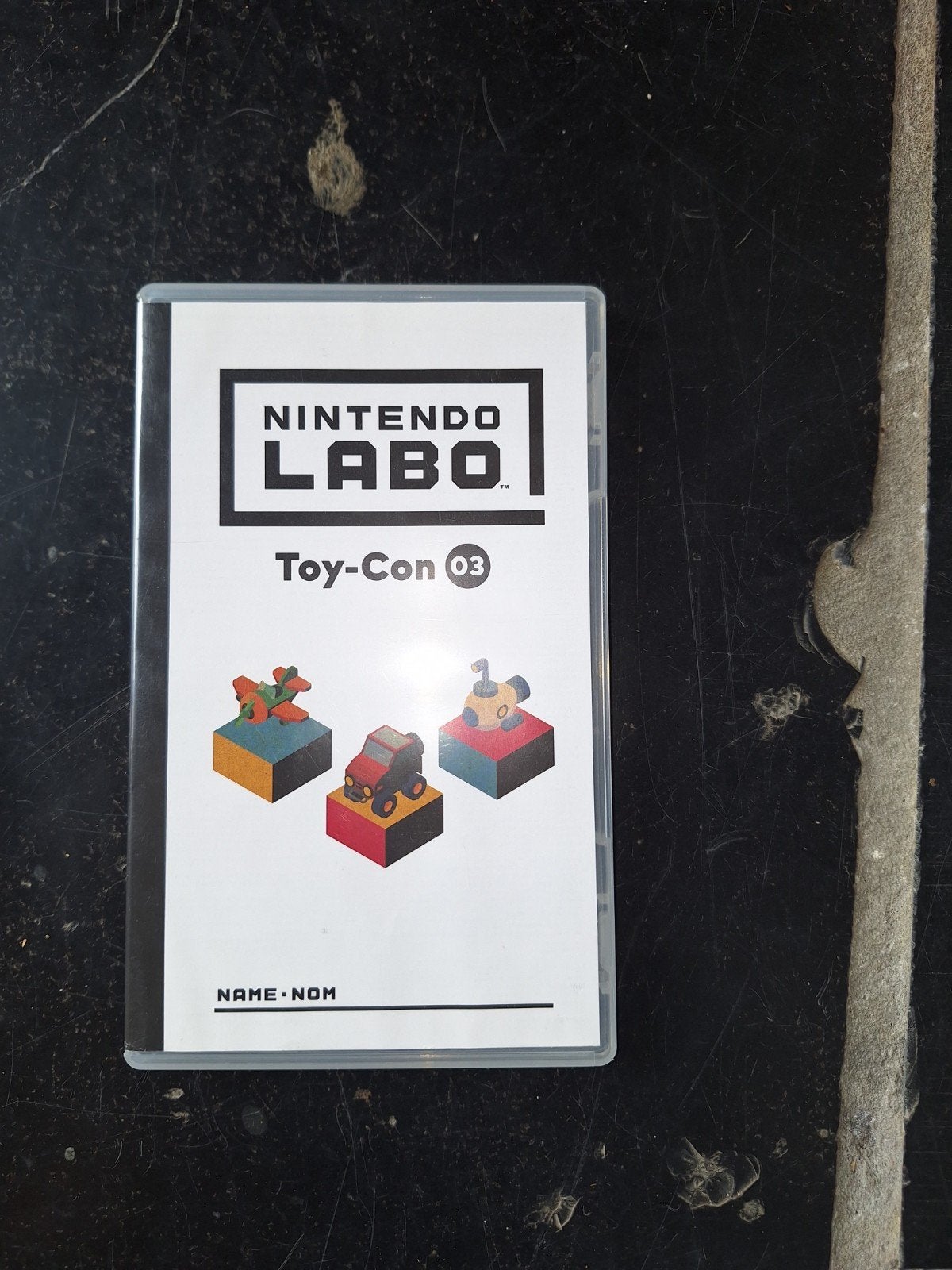 Casette nintendo labo, Enlèvement ou Envoi
