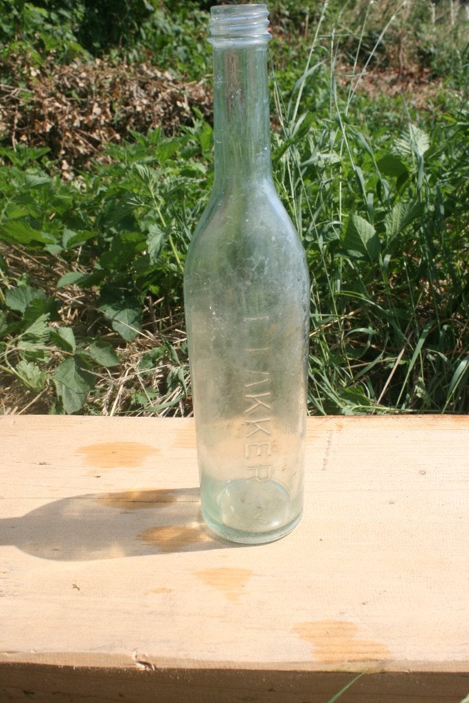 Bouteille Akker abbaye Panacée Remède 1930, Collections, Marques & Objets publicitaires, Enlèvement ou Envoi, Comme neuf