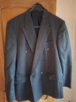 HERENKOSTUUMS, Ophalen, Zo goed als nieuw, Maat 48/50 (M), Blauw