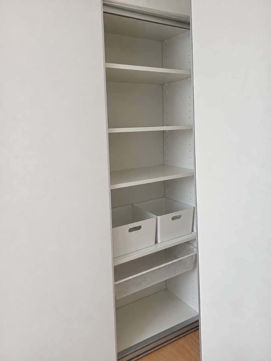 Armoir ikea pax blanc, Maison & Meubles, Dressing porte coulissante, 150 à 200 cm, Comme neuf, Enlèvement