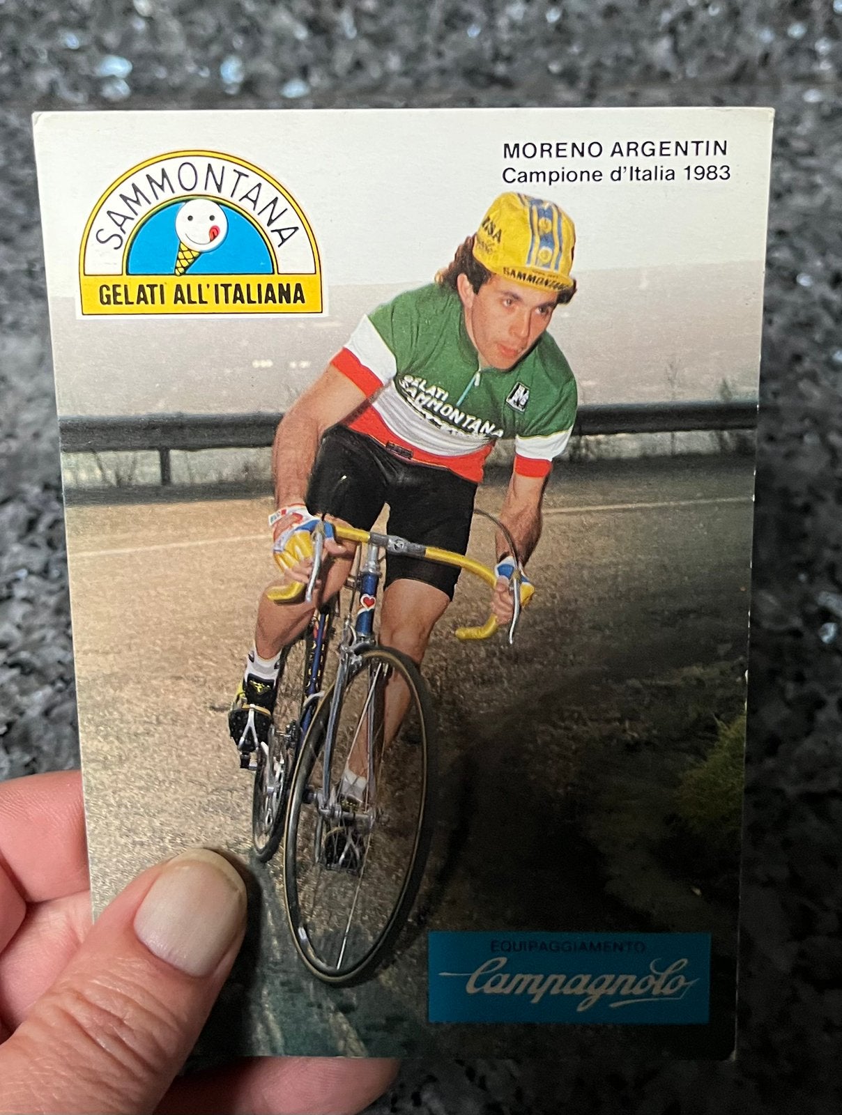 Wielrenner Moreno Argentin kampioen van Italië, Ophalen, Zo goed als nieuw