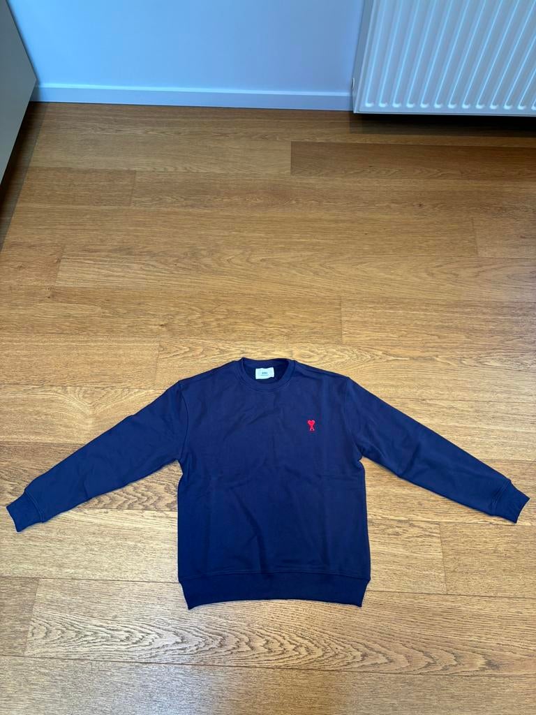 Ami paris trui maat M, Enlèvement ou Envoi, Comme neuf, Taille 48/50 (M), Bleu