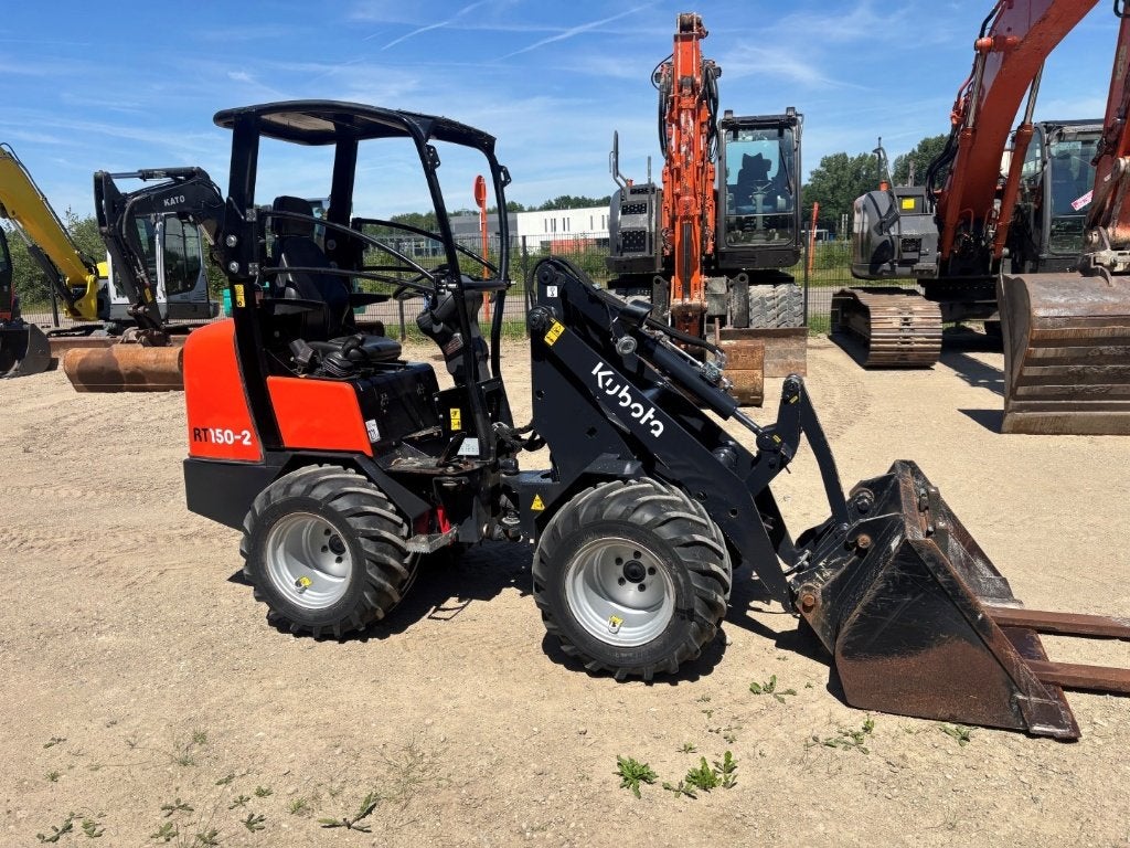 Chargeur articulé Kubota RT150 (644 heures de travail), Enlèvement, Chargeuse sur pneus ou Chouleur
