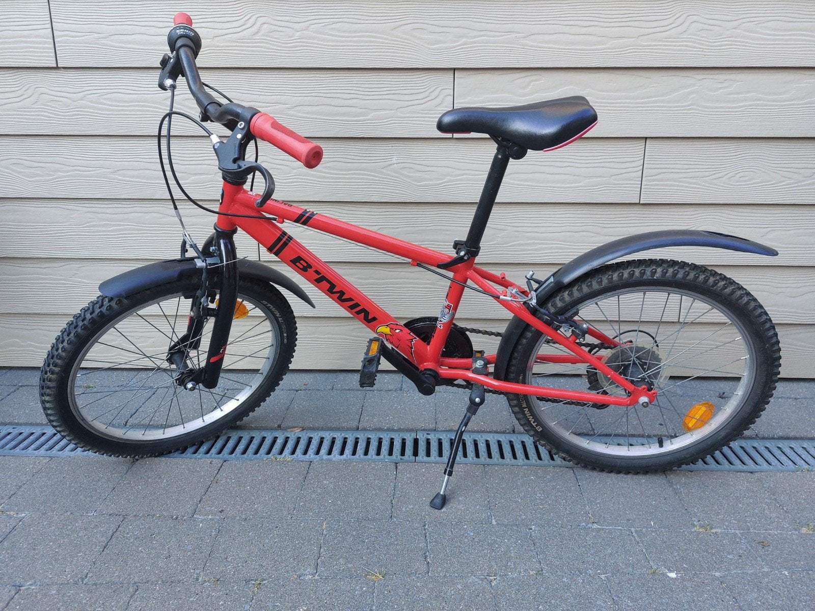 B'Twin MTB fiets / 20 inch, Fietsen en Brommers, Ophalen, Gebruikt, Staal, Velgrem