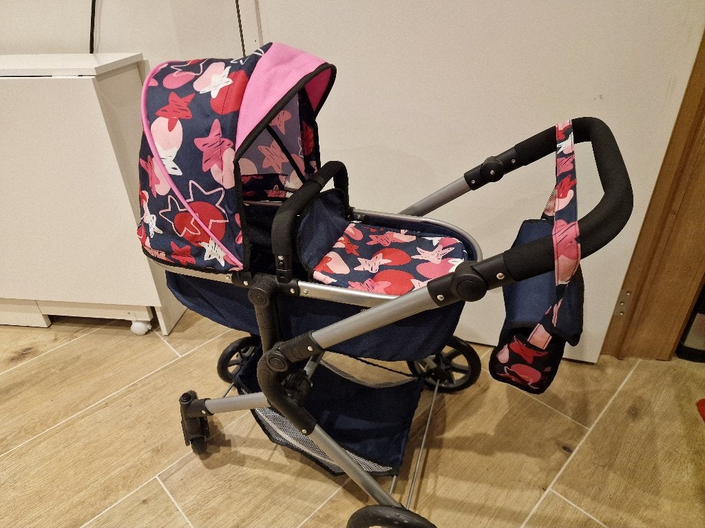 poppenbuggy, Kinderen en Baby's, Speelgoed | Poppen, Ophalen, Zo goed als nieuw, Babypop