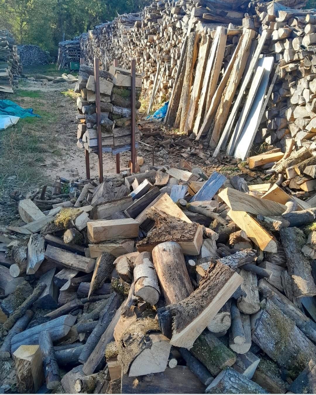 A vendre bois de chauffage sec, Enlèvement, Hêtre