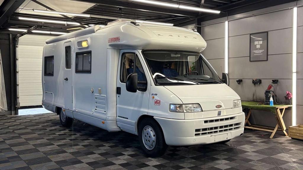 Kreos 3010 2800 JTD bj. 2002 72000km 4-slaapplaats, Gebruikt, 93 kW, Bedrijf, Metaalkleur