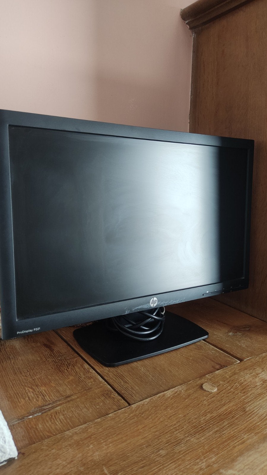 HP ProDisplay P221 21.5-inch LED Backlit Monitor, Informatique & Logiciels, 3 à 5 ms, Enlèvement ou Envoi, Reconditionné, Full HD
