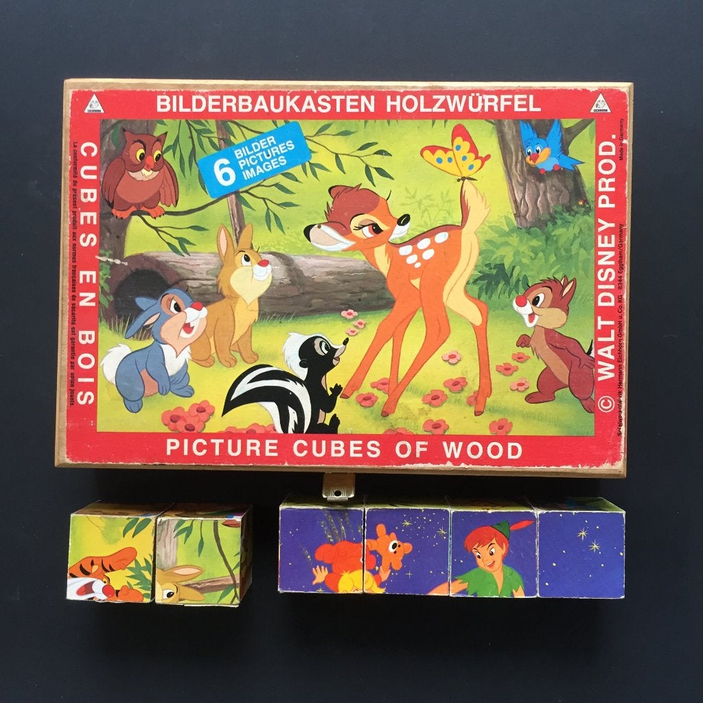 Walt Disney blokpuzzel, Ophalen of Verzenden, Gebruikt