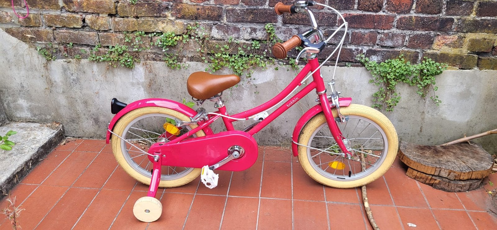 Velo enfant Bobbin, Vélos & Vélomoteurs, Frein sur jante, Stabilisateurs, Enlèvement, Utilisé