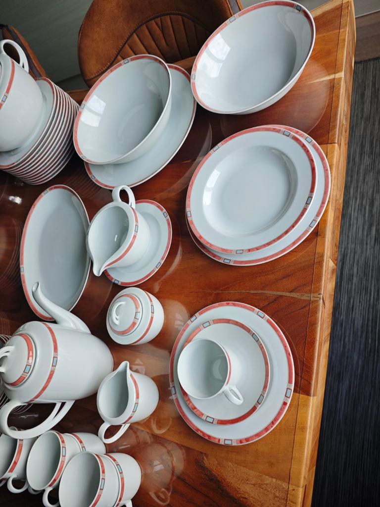 Prachtig compleet 10/12-persoons Winterling Bavaria servies, Antiek en Kunst, Antiek | Servies compleet, Ophalen