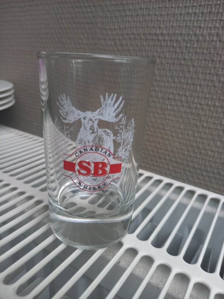 Verre à liqueur de whisky canadien 2 pièces, Enlèvement ou Envoi, Neuf, Verres et Verres à shot
