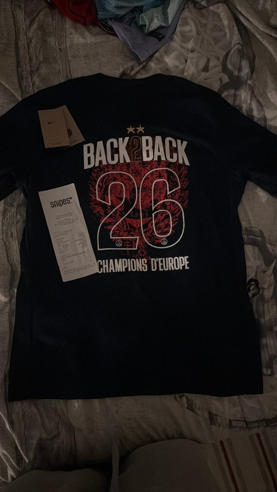 Maillot Paris Champions 2026 Nike, Enlèvement, Neuf