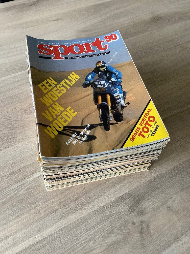 Sport 90 Magazines - Jaar 1988, Enlèvement ou Envoi, Sport 90, Comme neuf, Autres sports