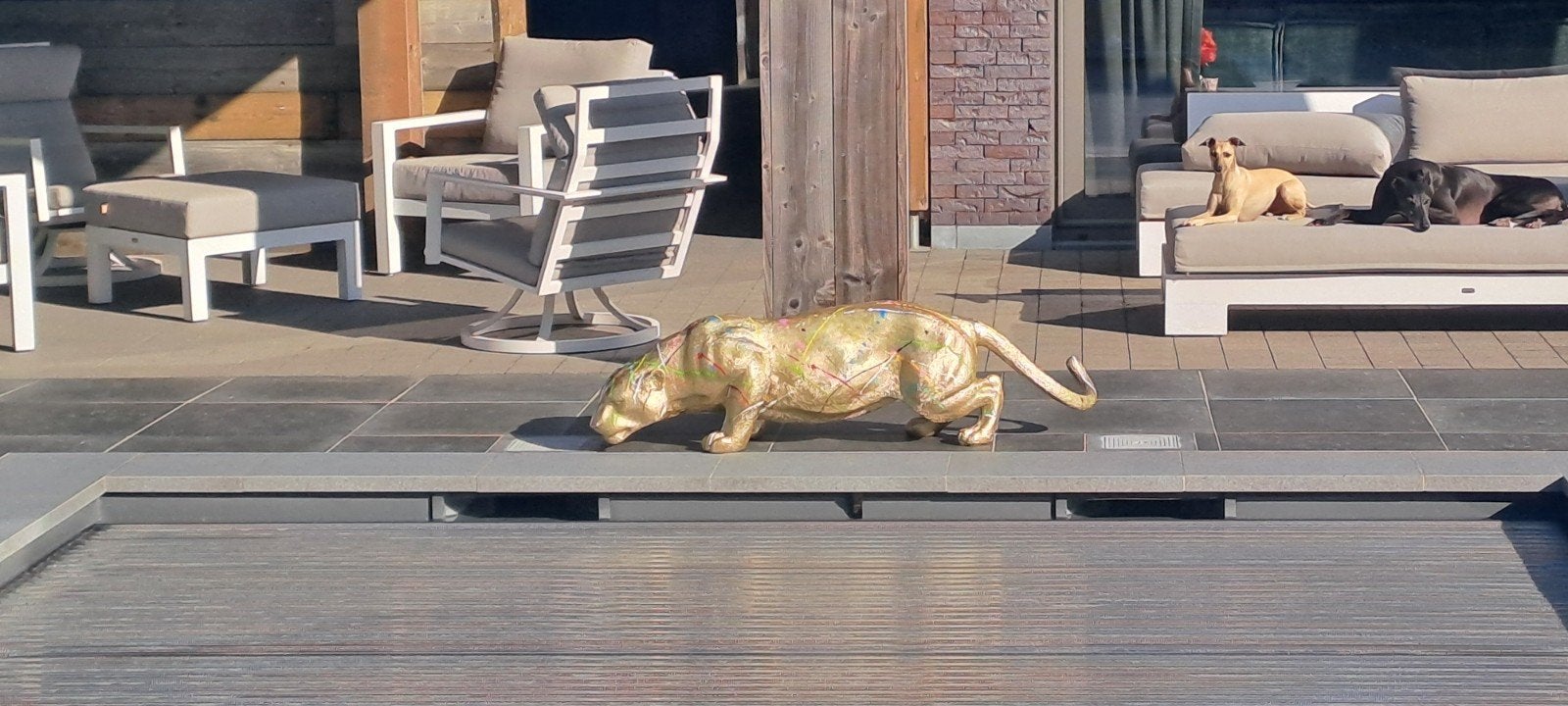 groot tijger beeld binnen of buiten, Ophalen, Zo goed als nieuw, Dier