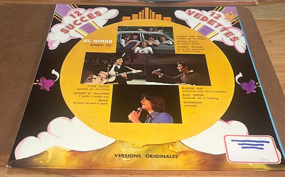12 Succes 12 Vedettes - vinyl LP - BE, Enlèvement ou Envoi, Utilisé