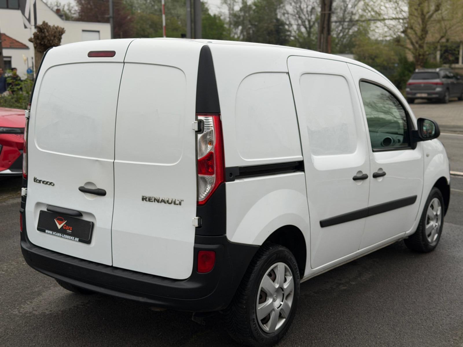 Renault kangoo 3pl 1ste eig. lichte vracht airco + keuring, Bluetooth, Bedrijf, Kangoo, Te koop