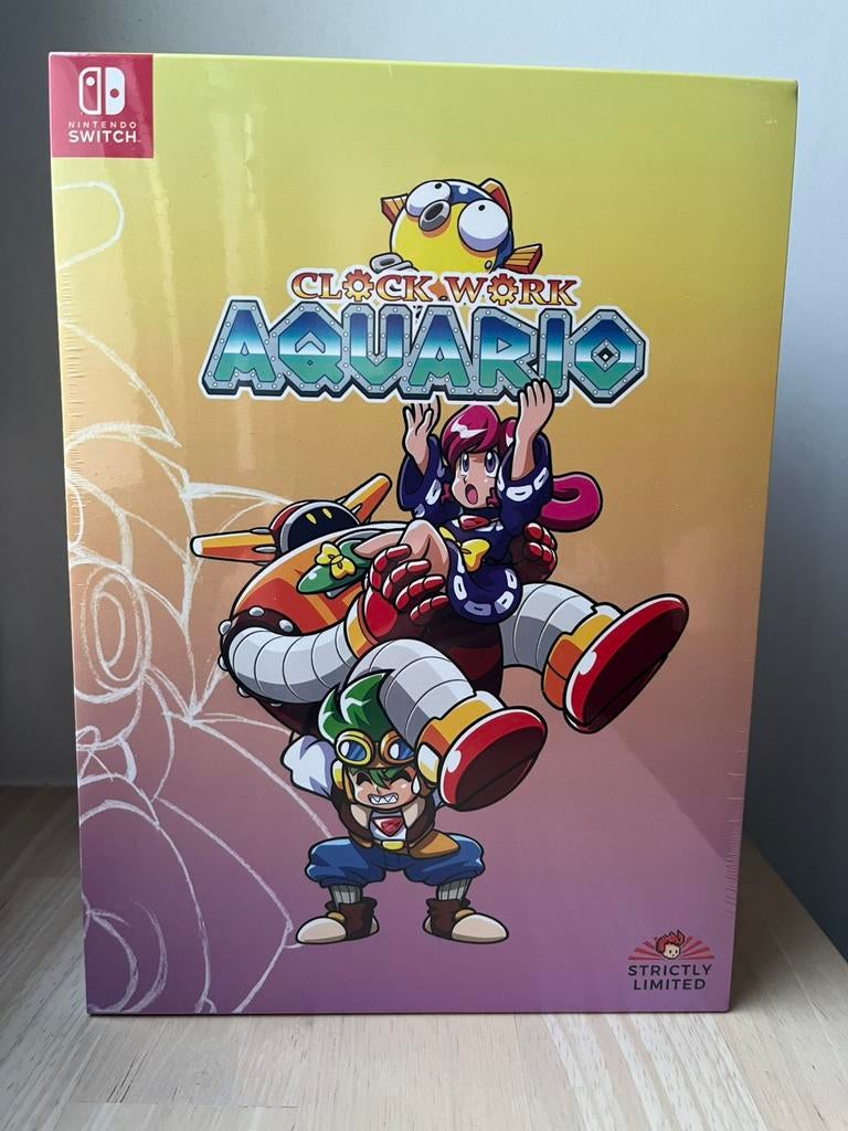 Clockwork Aquario - Collectors Edition (Nintendo Switch), Games en Spelcomputers, Ophalen of Verzenden, Nieuw